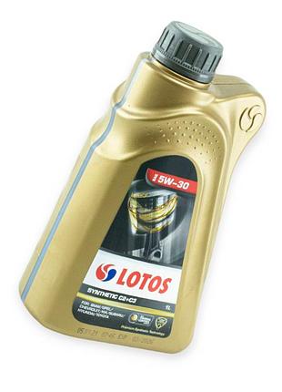 Масло моторное lotos 5w-30 synthetic sn, c2, c3 1л