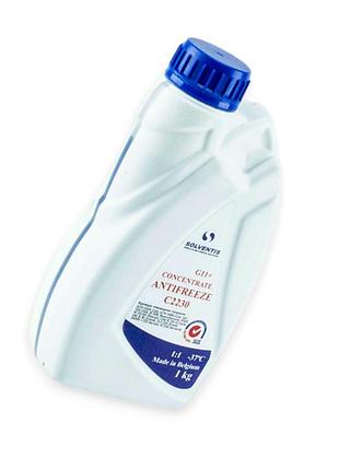 Антифриз синий 1 л -37°c концентрат (1 -1) g11+ solventis