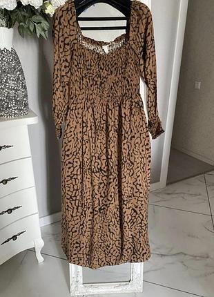Сукня леопардова h&m