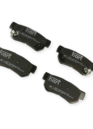 Колодки тормозные hyundai matrix, santa fe i, sonata iv-v задние hart
