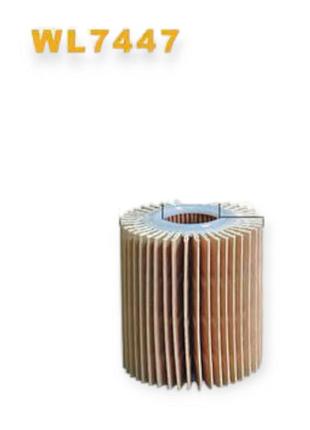 Фільтр масляний toyota auris, avensis, corolla, verso, rav 4, 2.0d-4d-2.2d-4d 04- wix filters