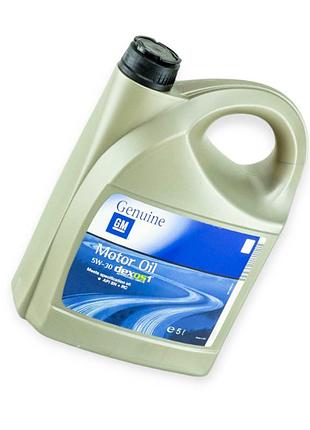 Масло моторное genuine parts 5w-30 dexos 1 5л