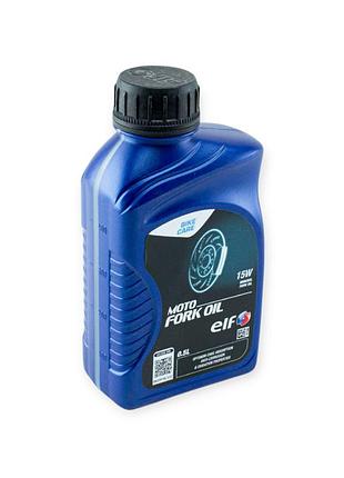 Масло гидравличное для вилок 15w elf fork oil 0.5л