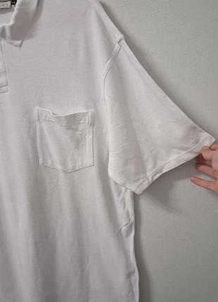 Футболка поло мужская белая c&amp;a, размер xl - 2xl