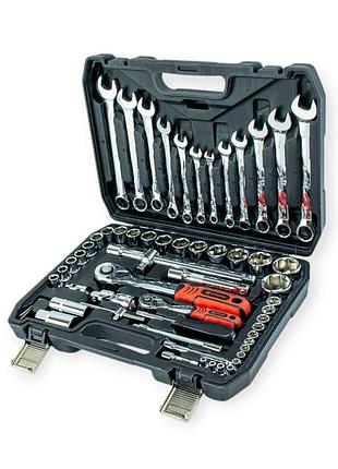 Набір інструменту 1/2",1/4" 61 шт з бітами strona