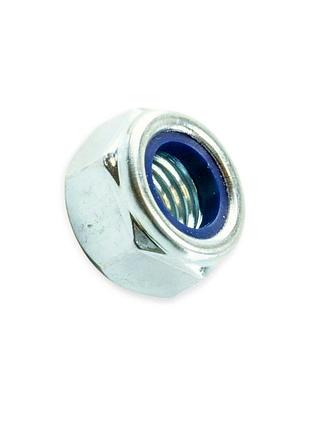Гайка м12х1,5 8кл. цинк самостоп (фас.50шт) (мелкая резьба) metalvis