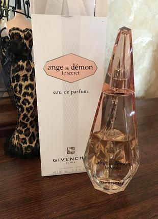 Распив,живанши ангел демон секрет,givenchy ange ou demon le secret,распив оригинальной парфюмерии,оригинал1 фото