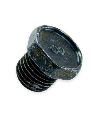 Пробка поддона lanos (черная) genuine parts