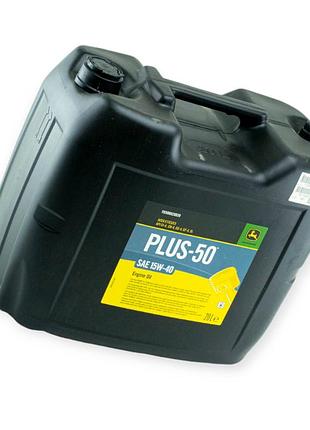 Олива моторна john deere 15w-40 plus 20л