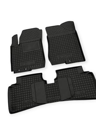 Коврики салона hyundai elantra (2006-2010), kia cerato (2009-2012), kia ceed, hyundai i30 (2006-2012) борт 2,5 см, с перемычкой