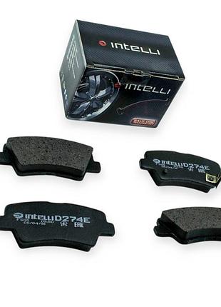 Колодки тормозные hyundai accent (2010-), kia rio iii (2011-), tucson (2008-) задние dafmi-intelli