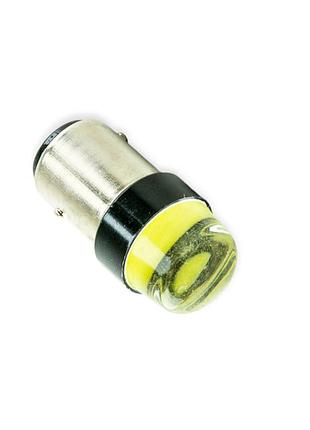 Автолампа светодиодная а 12-21 5 white cob 12-24v силикон cyclone