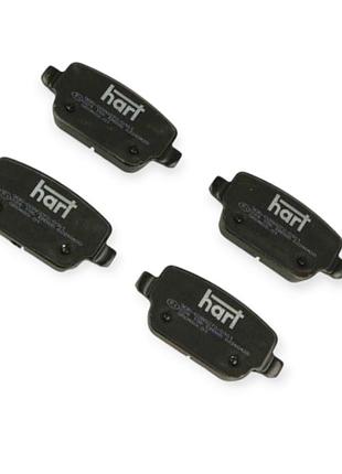 Колодки тормозные ford focus, galaxy, mondeo, s-max, kuga (2005-2015) задние hart