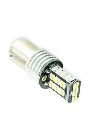 Автолампа светодиодная а 12-21 white 30 smd 4014 (12-24v) с обманкой cyclone
