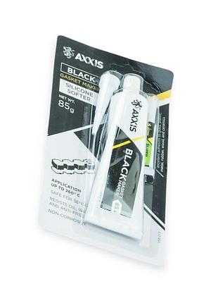 Герметик axxis 85 г большой, черный (+клей)