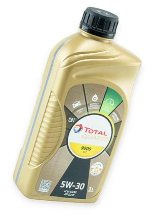 Масло моторное total 5w-30 quartz 9000 nfc sl, cf 1л