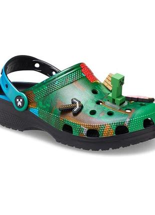 Crocs крокс сабо minecraft classic clog 2