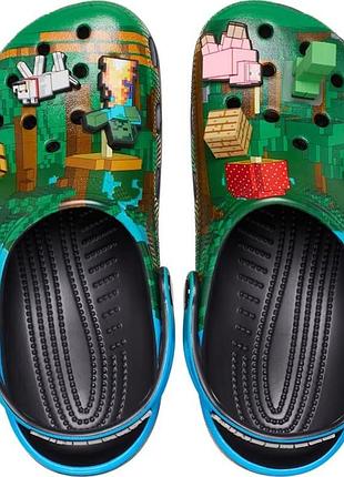 Crocs крокс сабо minecraft classic clog 4