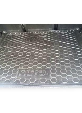 Коврик багажника citroen c4 picasso 2014-> avto-gumm