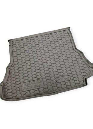 Коврик багажника renault laguna ii 2001-2006 седан avto-gumm