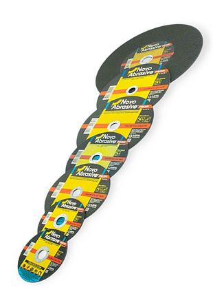Круг отрезной по металлу 125 х 3,0 мм novoabrasive profi