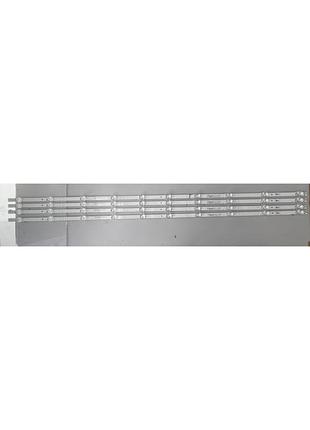 Led підсвітка tv 50" sh50d10-zc46ag-06 tv hisense 50a7gq panel t500qvn03.7 4пл/9д