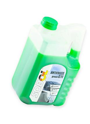 Антифриз зелений 5 л -30 ° с g11 sobol