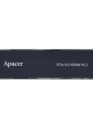 Ssd накопичувач apacer as2280q4x 512gb m.2 nvme 2280 pcie 3.0 x4 3d nand — швидкість читання/запису 4500/2500 mb/s