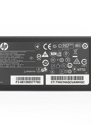 Блок живлення hp ppp012h-s 19v 4.74a (90w) 7.4×5.0 мм для ноутбуків (б/у, оригінал)