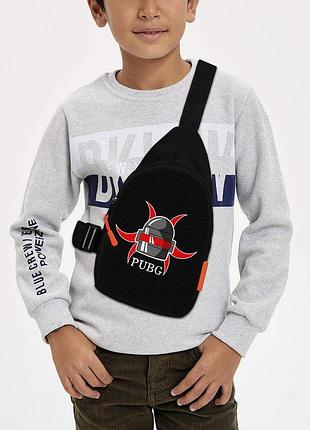 Сумка через плечо детская pubg:battlegrounds 29х17 см сумка слинг для мальчика (01955)