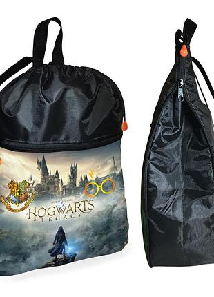 Рюкзак-мішок для школи гаррі поттер дитяча сумка для взуття та спортивного одягу (01539)