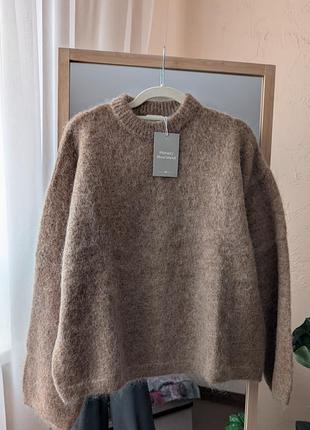 Оверсайз джемпер h&m  преміум колекція 3