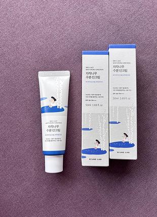 Round lab birch juice moisturizing sunscreen spf 50