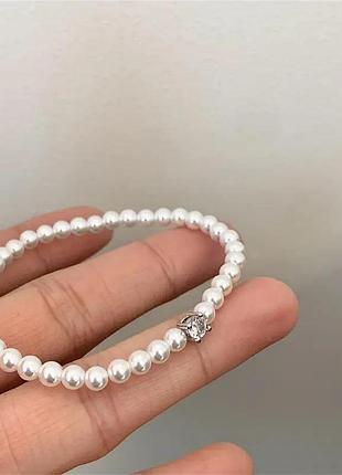 Браслет намистини камінець