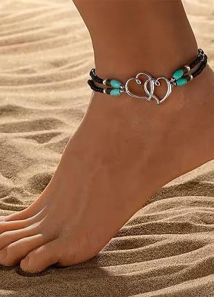 Двойной браслет на руку\ногу