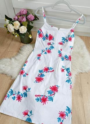 Белое платье футляр мини, размер xs-s