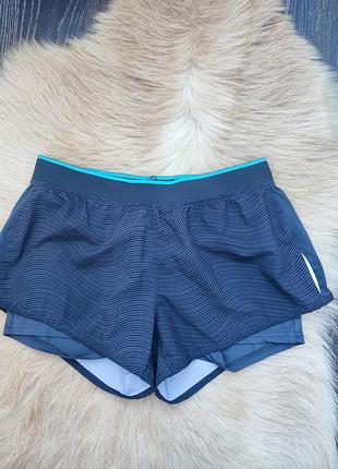 Двойные шорты шорты с велоспедками crane