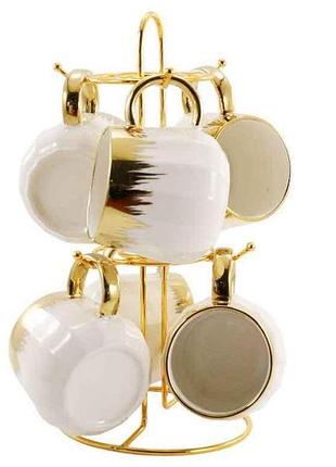 Набор чашек 6пр. 230мл на стойке (под.уп.) xwy6855-1 тм prc