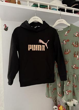 Крутое теплое худи puma 2