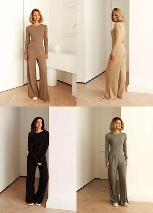 Жіночий віскозний костюм двійка