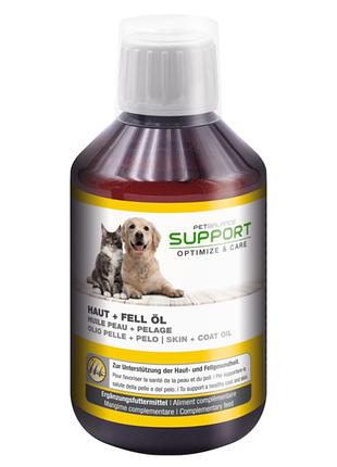 Масло для кожи и шерсти собак и котов petbalance support