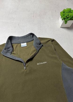 Флісова кофта фліска чоловіча columbia оригінал чоловіча хакі 3
