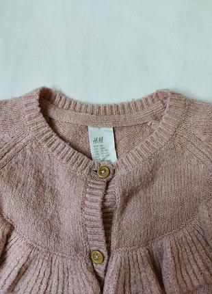 Тепла кофта, светрик, кардиган h&m 4
