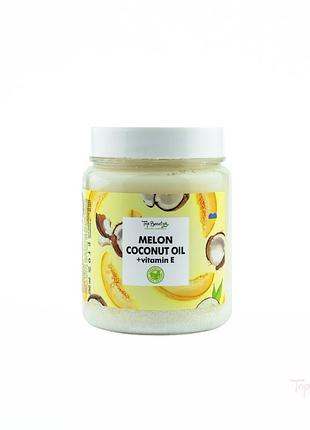 Масло кокосовое рафинированное для тела и волос, аромат диня топ бьюти top beauty 250 мл