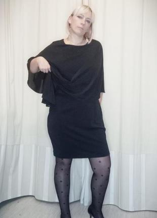 Маленькое чёрное платье, вечернее платье, большой размер8 фото