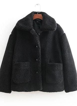 Шубка xs-s amisu укороченая