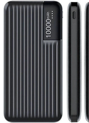 Зовнішній акумулятор powerbank 10000mah, lenyes px161 / портативний акумулятор / повербанк для телефону / умб
