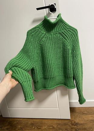 Яскравий светр h&m