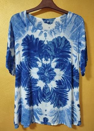 Блуза one size, женская, молодежная, размер 40/l/48, весна, лето, осень.