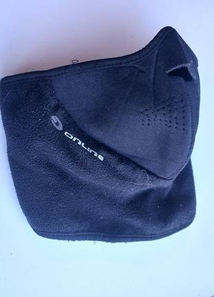 Флисовая теплая маска с вентиляцией для лица и шеи балаклава баф